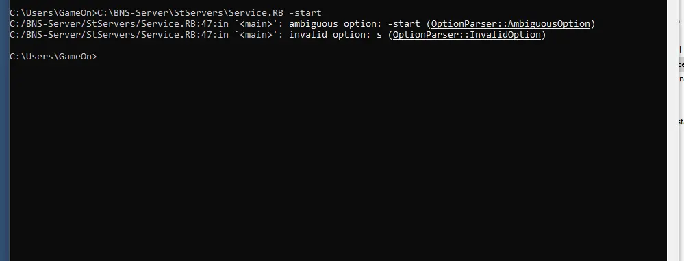 Problem with Ruby | RaGEZONE - MMO Development Forums