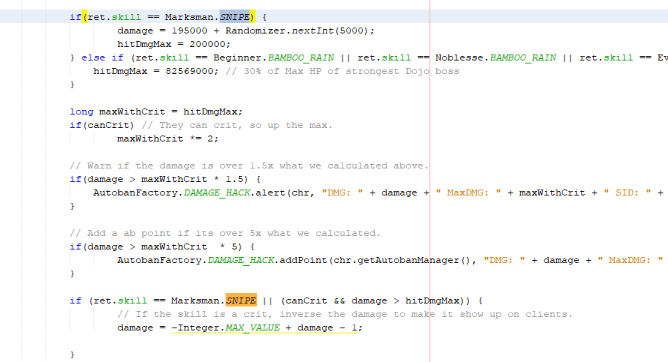 8CxfwjL - Snipe Damage Incorrect (Marksman) - RaGEZONE Forums