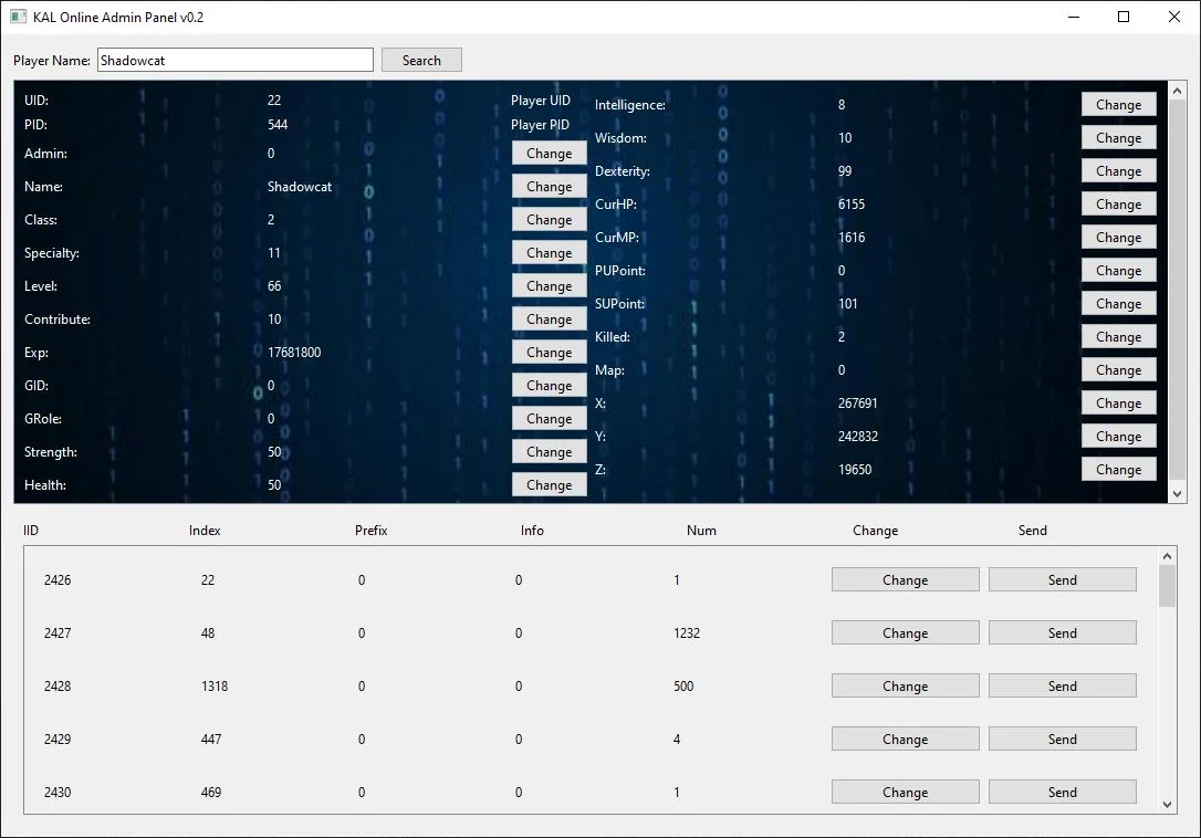 admin_panel_v0.2 - [Release] Kal online Admin Panel v0.1 - Python/PySide6 - RaGEZONE Forums