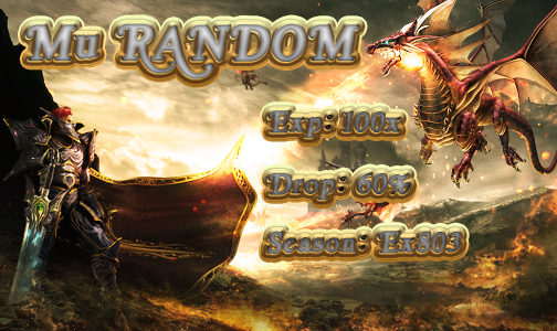 adXcvDm - [AD]Mu RANDOM | Ex803 | Exp:100x | Drop: 60% - RaGEZONE Forums