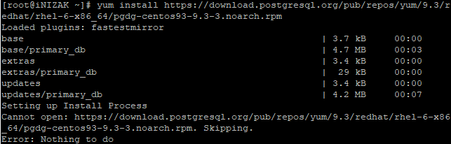 AOogITL - Problems when trying to install postgresql - RaGEZONE Forums