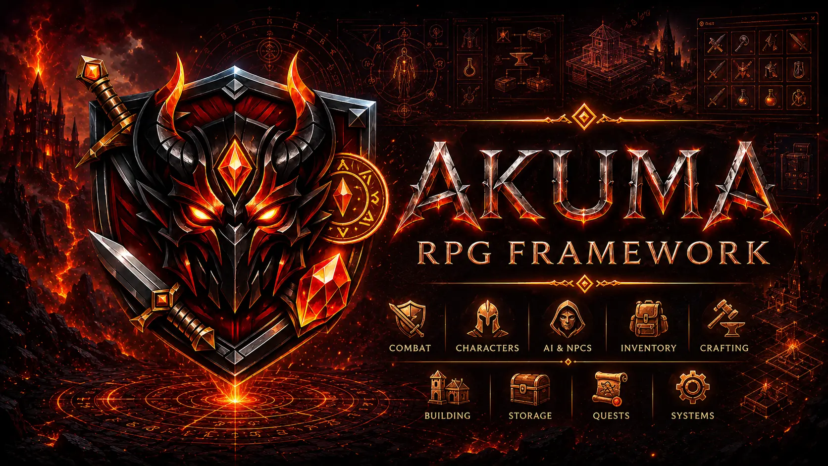 AumaRPGFWSplash - [UE5 Plugin][Open Source] Akuma RPG Framework - RaGEZONE Forums