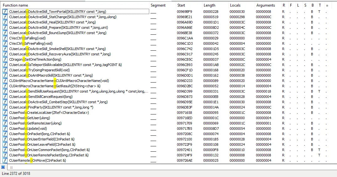 B57ntY - v83 IDB + Client Edit Dump - RaGEZONE Forums