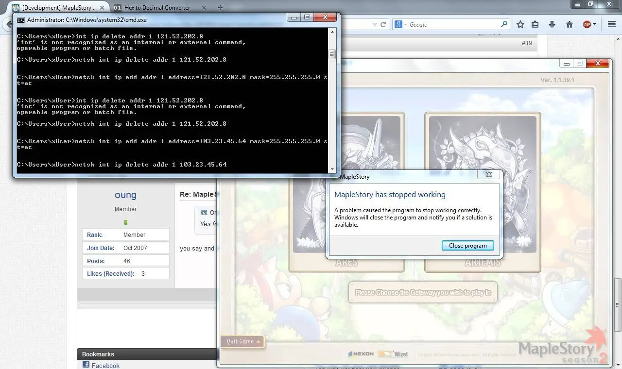 MapleSEA Has Patched Idx Loopback Pseudo | RaGEZONE - MMO Development ...
