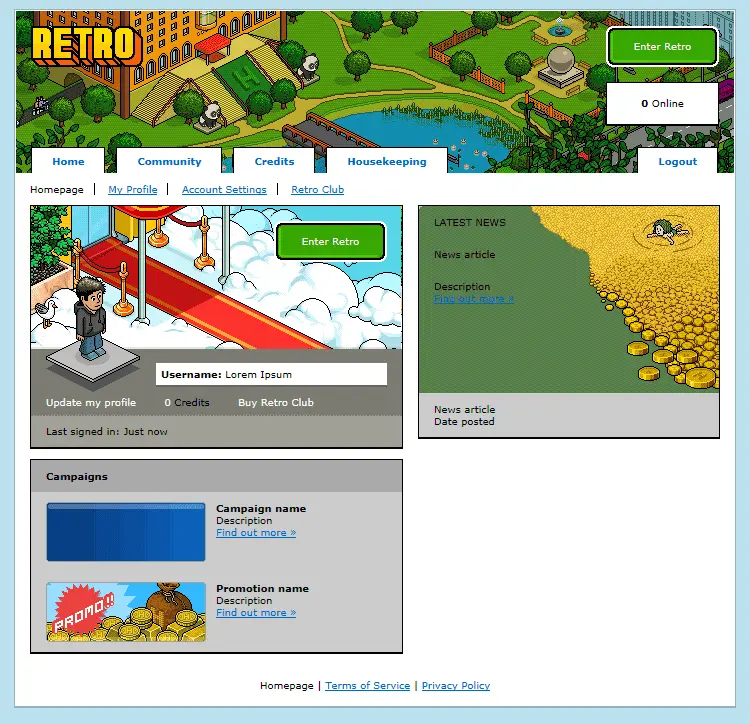 bf9fSyf - Phoenix CMS (Design, layout, code, images, zip) Download - RaGEZONE Forums
