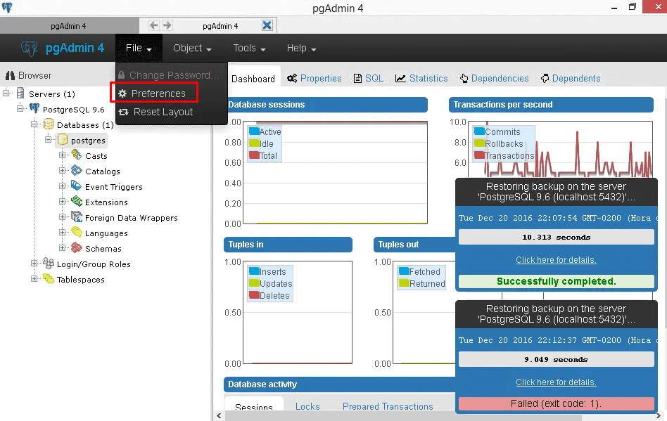 Restore database from PB Cross | RaGEZONE - MMO Development Forums