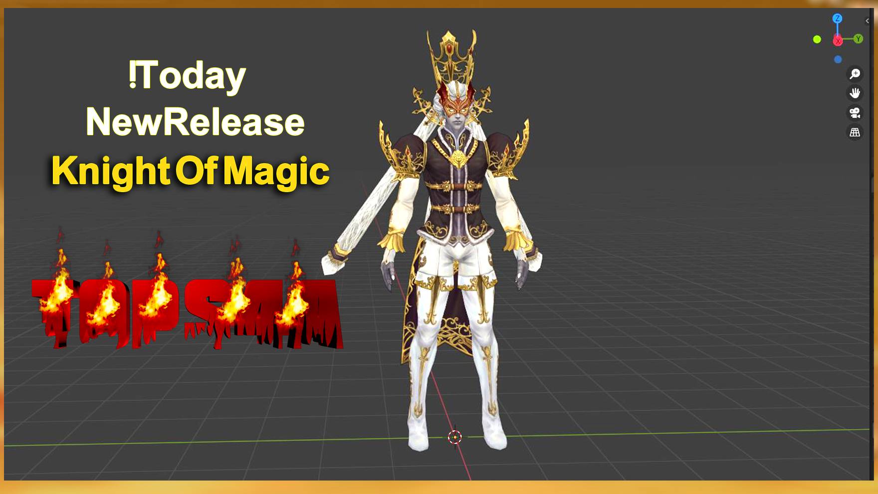 blender - [NewRelease] Unique 🔥 Knight Of Magic | TOPS4A - RaGEZONE Forums