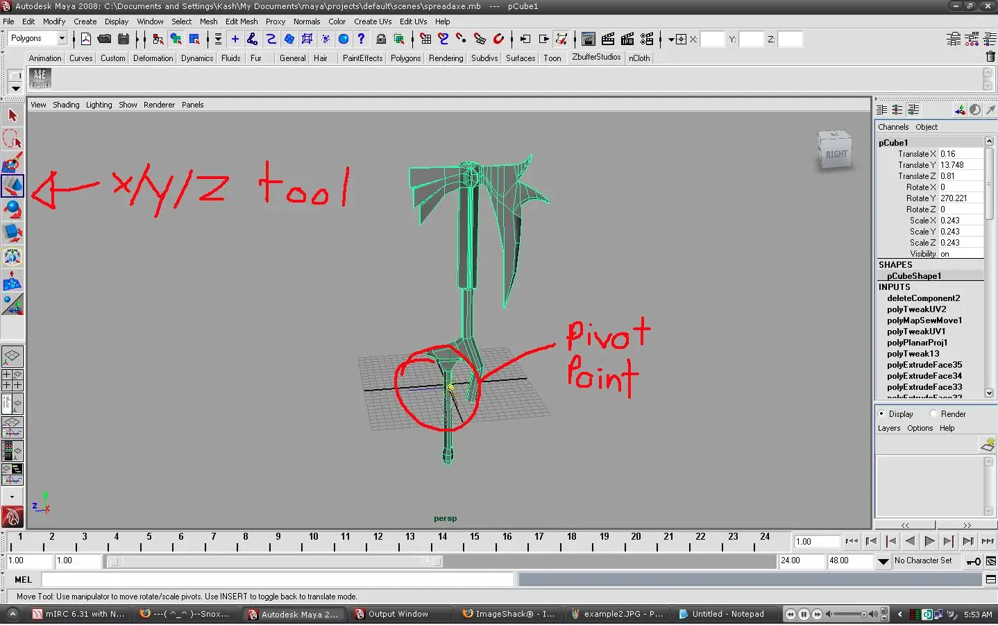 bm3y4BM - [Guide] Item Modeling in Maya - RaGEZONE Forums