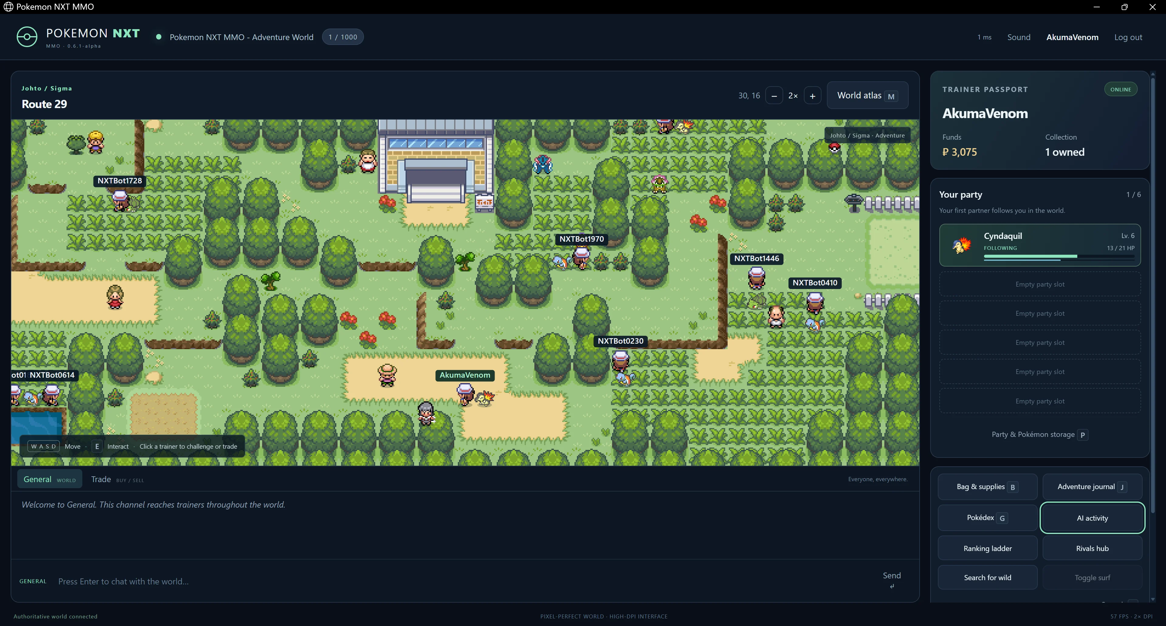 bots1 - [Release][Open Source] Pokemon NXT MMO 2026 - 2000 Trainer Bots - Dedicated Server & Client - MySQL - RaGEZONE Forums