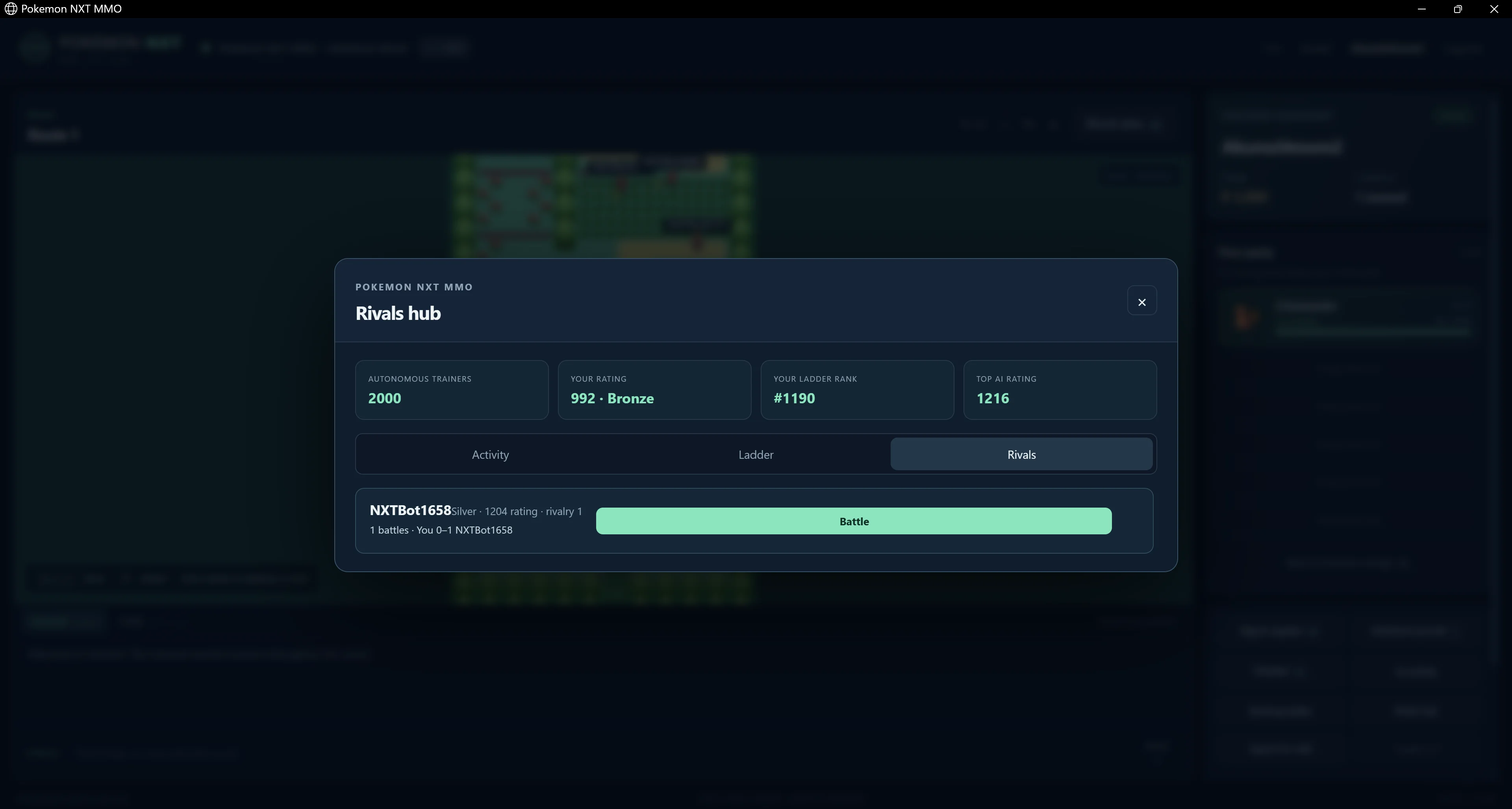 bots5 - [Release][Open Source] Pokemon NXT MMO 2026 - 2000 Trainer Bots - Dedicated Server & Client - MySQL - RaGEZONE Forums