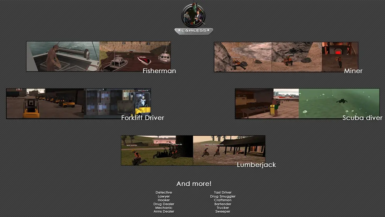 [SAMP]Lawless Roleplay [lawlessrp.com] | RaGEZONE - MMO Development Forums