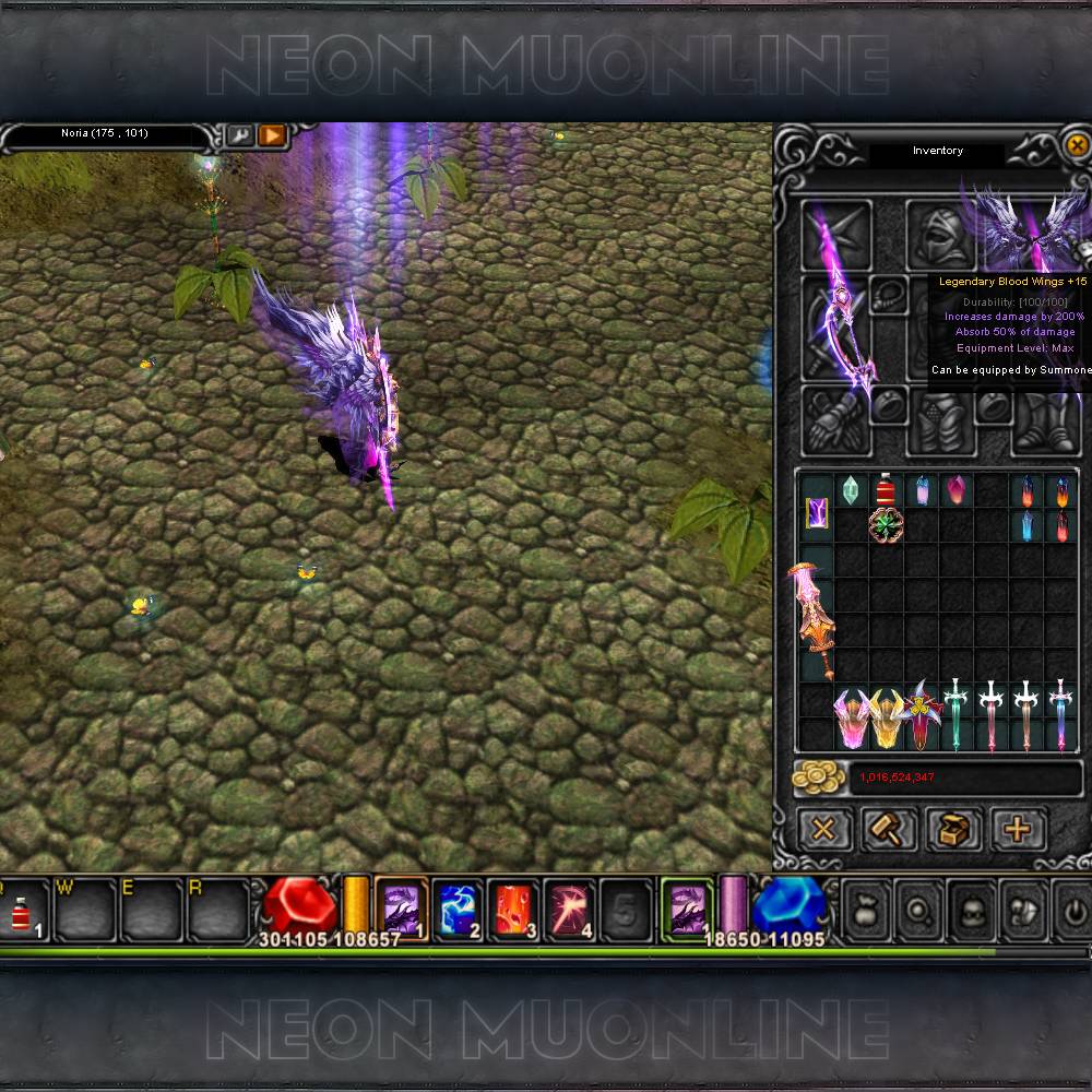 NEON MuOnline S6, No Wipes, No X-Shop, Full Restyled, Exp 1x, Drop 10%, Offexp