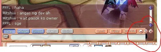 How to fix this black thing on chat box? | RaGEZONE - MMO Development ...