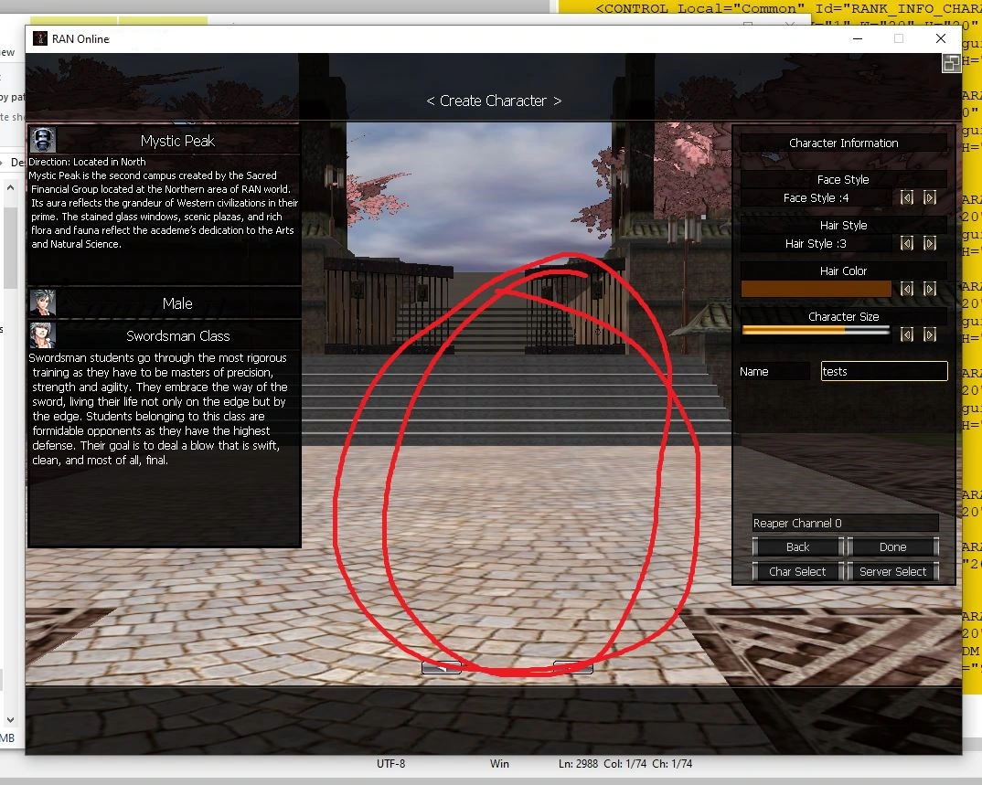 [Help] Character Creation | RaGEZONE - MMO Development Forums