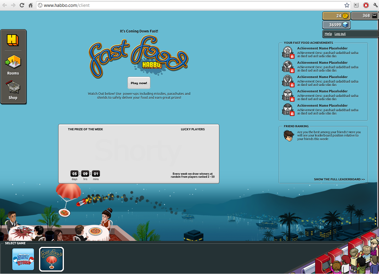 CffIz - Habbo Fastfood - HTML5 Canvas - Websockets - RaGEZONE Forums