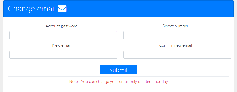 CwIyBcI - User Panel V.2 With (Register & Mailing  system) - RaGEZONE Forums