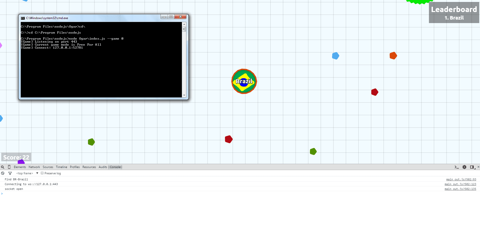 DGH4egy - Setting up your own Ogar server for Agar.io - RaGEZONE Forums