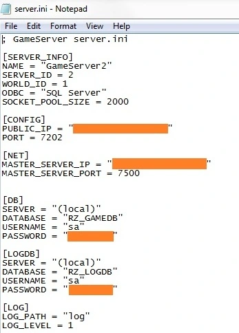Raiderz Server Setup | RaGEZONE - MMO Development Forums