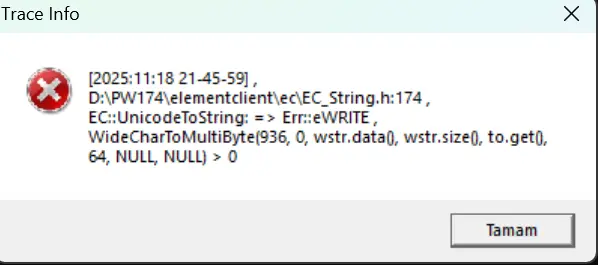 Error 1.7.4 client | RaGEZONE - MMO Development Forums