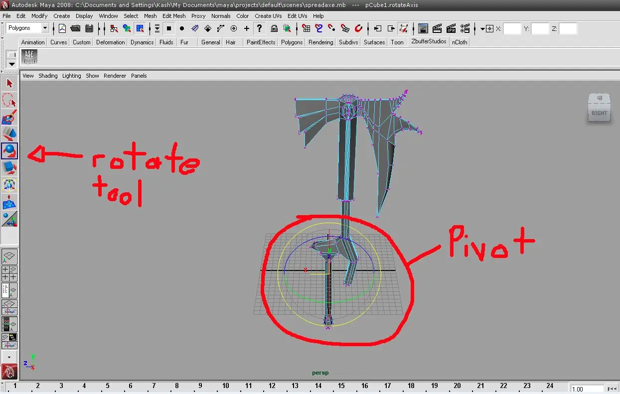 EmXpNmh - [Guide] Item Modeling in Maya - RaGEZONE Forums