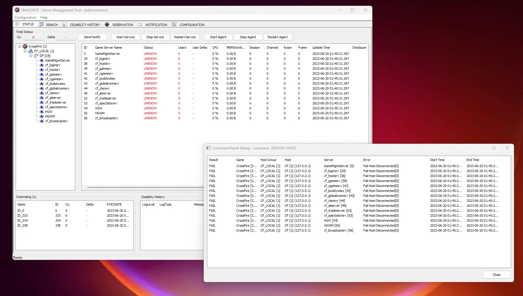 err - CrossFire 2.0 Server & Client - RaGEZONE Forums