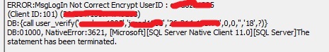 error - [help] system error caused log in fail - RaGEZONE Forums
