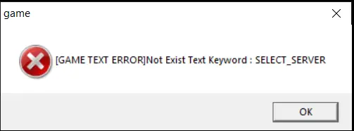 error1 - [Help] Newbie here. Please need your support - RaGEZONE Forums