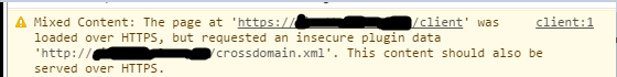 f4437ceb9998de06657d3b2f8c3bb9b2 - HTTPS Insecure Resource Warning Fix (crossdomain.xml) - RaGEZONE Forums