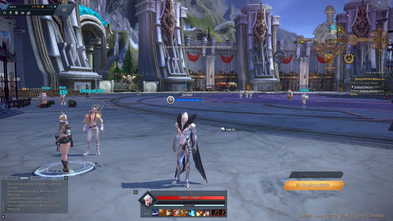 F9vF5f3 - Tera level 100 version - RaGEZONE Forums