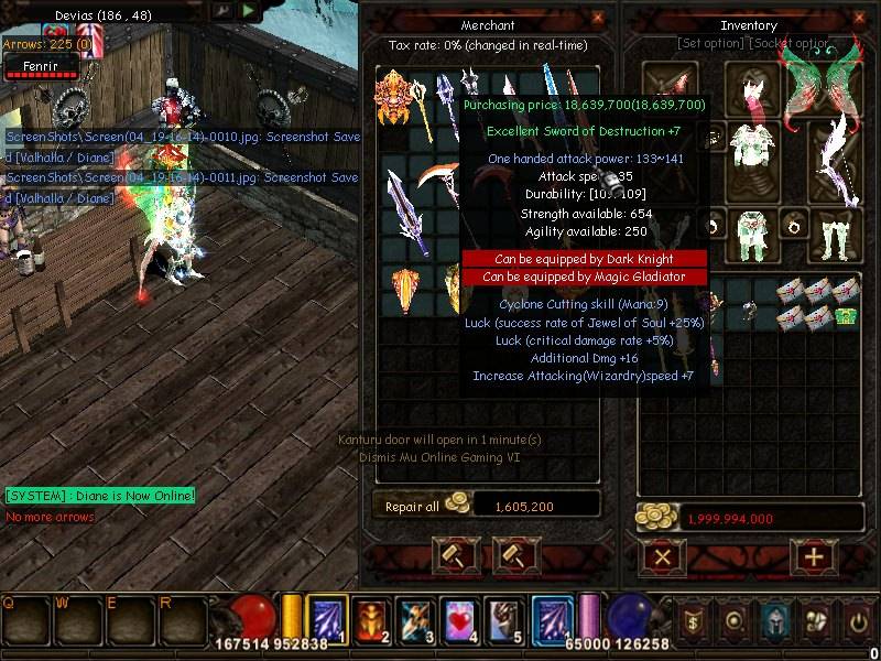 FDyHMiW - Dismis Mu Online Gaming S6 - AutoMax Level - Hunt and Build - RaGEZONE Forums