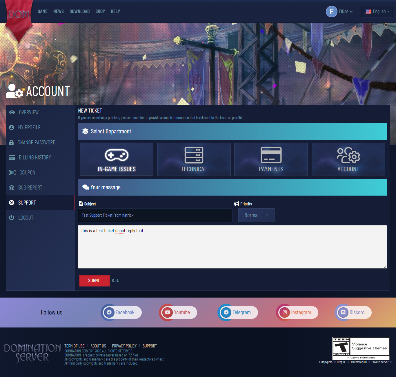 fetOdq7 - My Website Design Work For MMORPG Rappelz - RaGEZONE Forums