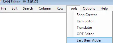 Tools for Shn Editor. (EasyItemAdder, etc.) | RaGEZONE - MMO ...