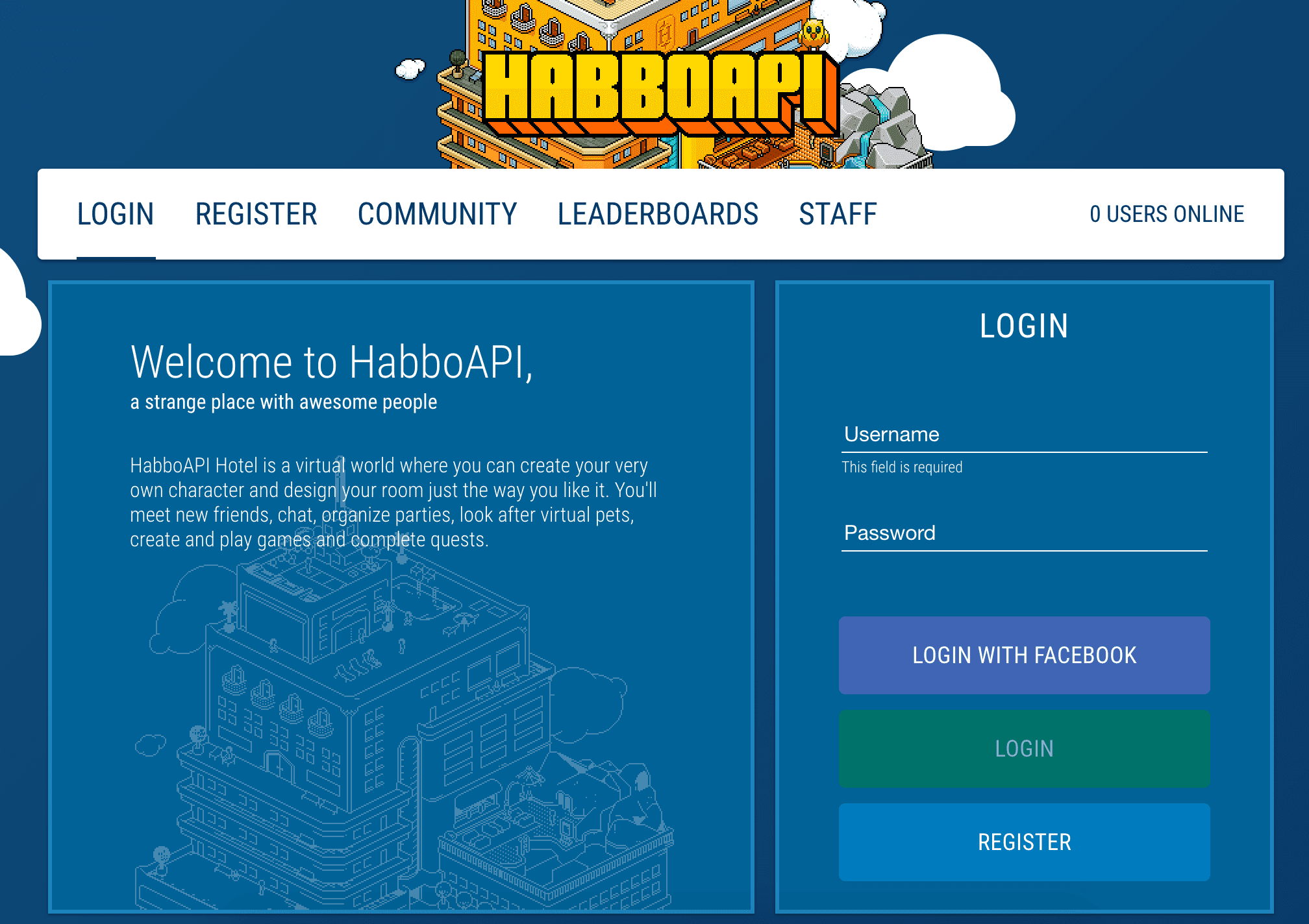 FOEy5vu - HabboAPI | NodeJS | AngularJS | Arcturus | Translation System - RaGEZONE Forums