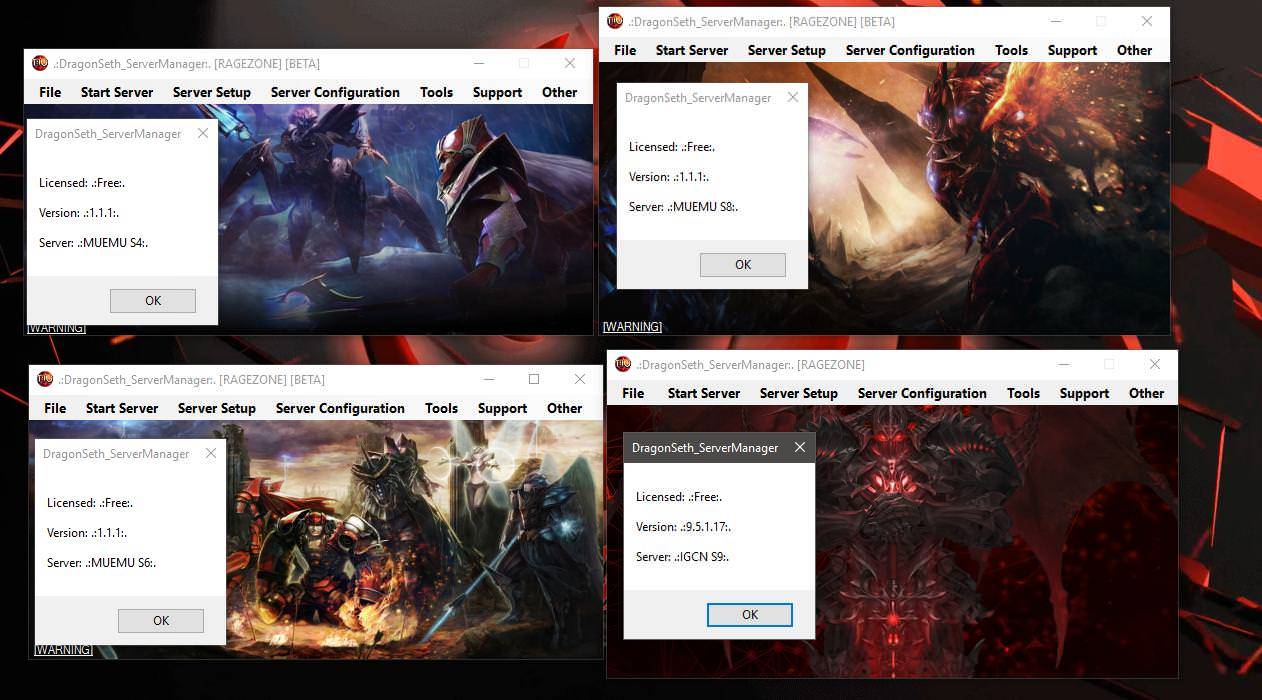 GKocm78 - [Release] MultiServer Manager Pack (IGCN & MUEMU) - RaGEZONE Forums