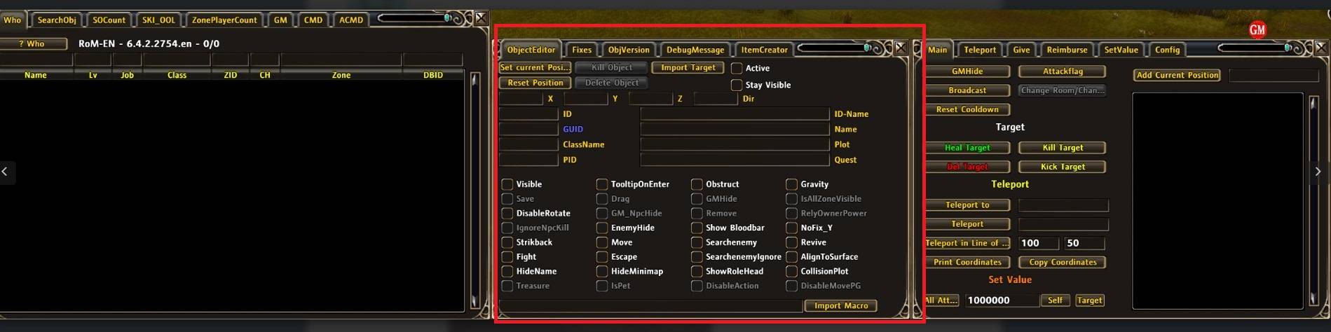 GM_addon - Updated GM Addon. - RaGEZONE Forums