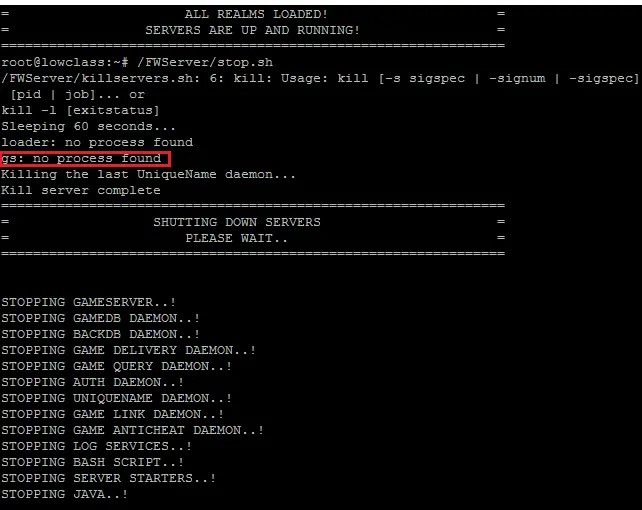 Gameserver is not working how to fixed? please help!!! | RaGEZONE - MMO ...