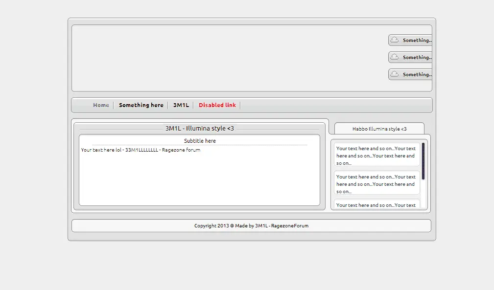 [Illumina Fansite Layout] (coded) fansite layout (coded) | RaGEZONE ...