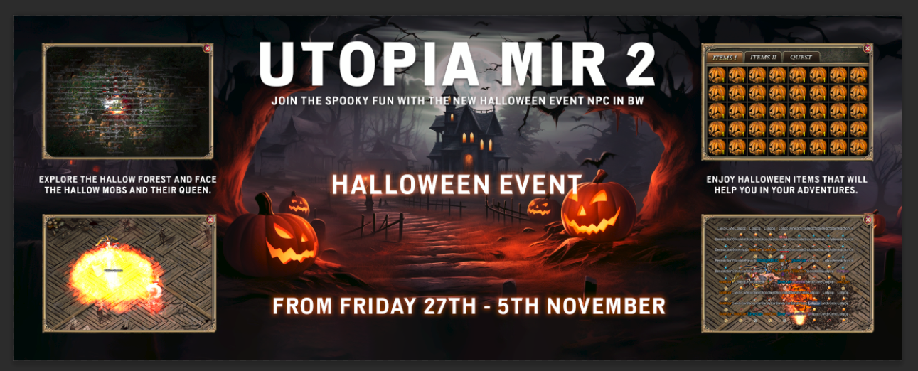 image - [Legend of Mir 2] Utopia  | Free To Play Server | ENG | Low Rate, High Spawns - RaGEZONE Forums