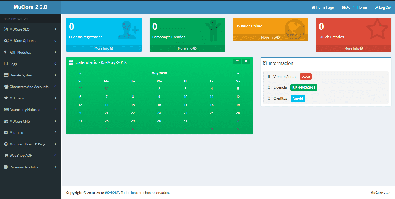 Ioih66H - [Release] MuCore 2.2.0 + 13 Templates - RaGEZONE Forums