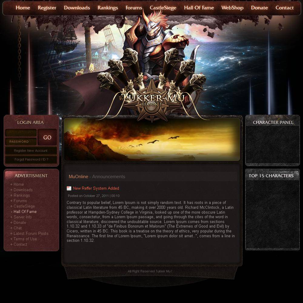 JeC9i - Tukker-Mu MuCore template / phpBB template - RaGEZONE Forums