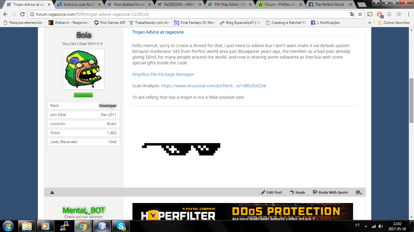 jLnZOz - Post deleted for no reason. - RaGEZONE Forums