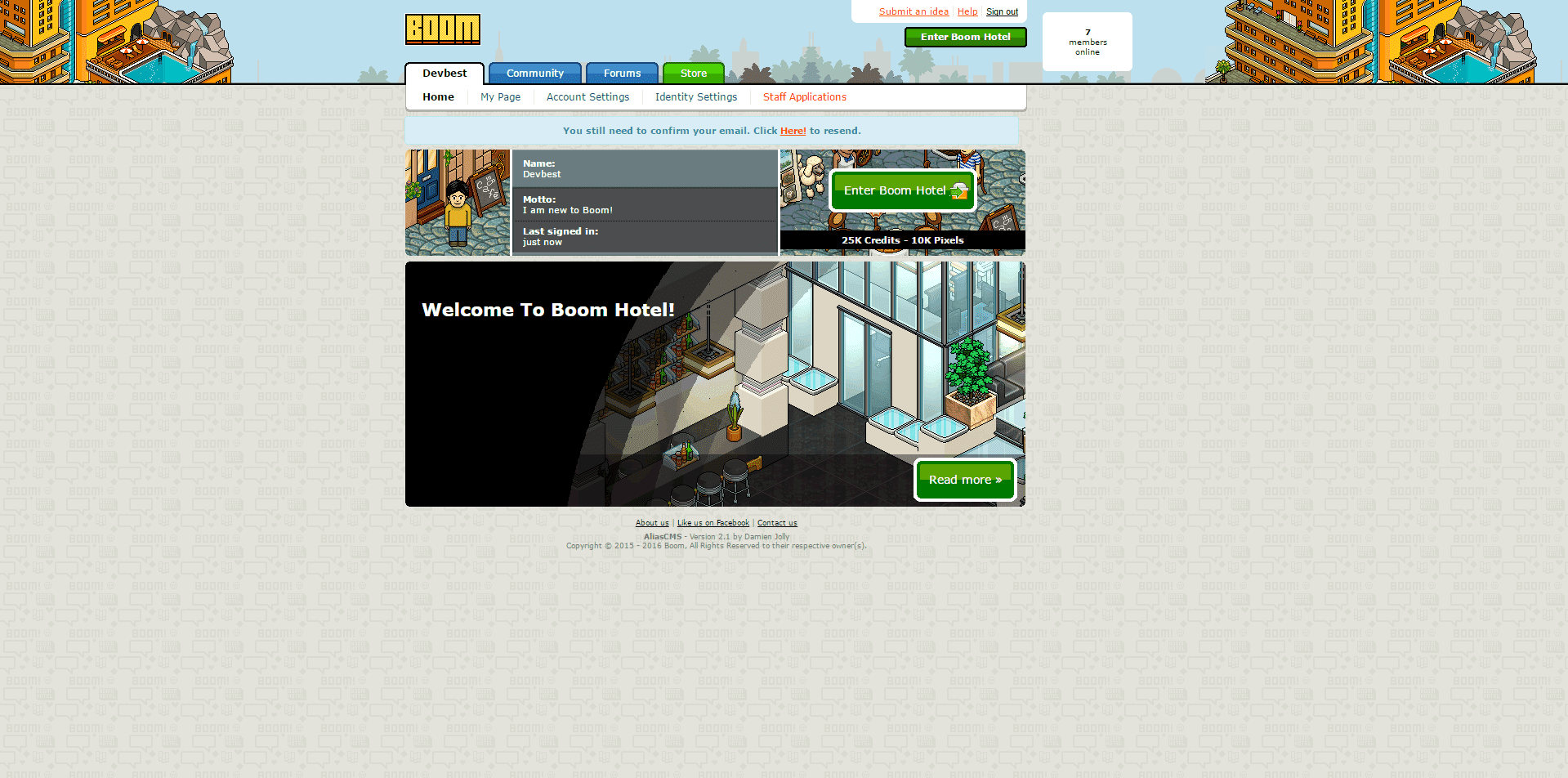 jxHKZs - uHabboCMS Release ~ Older Version ~ Forums ~ Avatar Selector ~ Custom CMS - RaGEZONE Forums