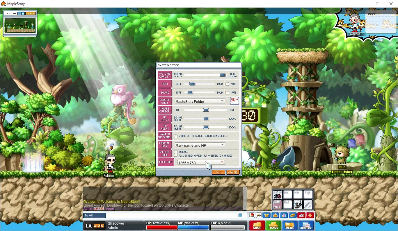 kaentak - Resizable HD Client v83 - RaGEZONE Forums