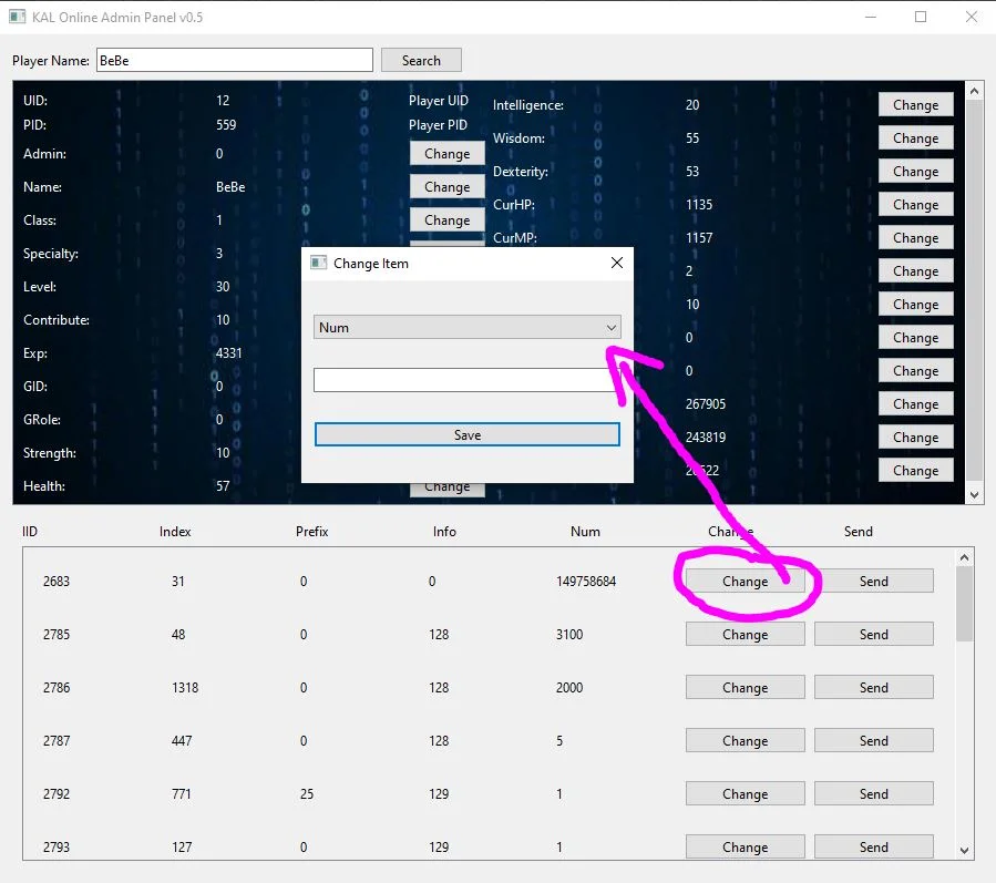 koap_v0.5 - [Release] Kal online Admin Panel v0.5 - Python/PySide6 - RaGEZONE Forums