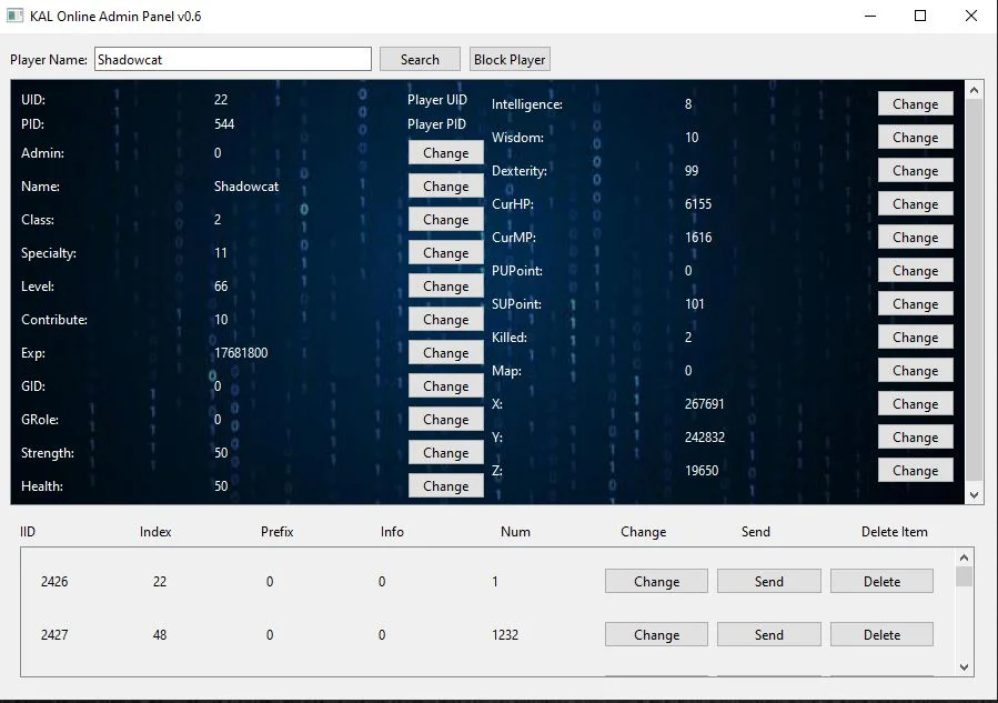 koap_v0.7 - [Release] Kal online Admin Panel v0.5 - Python/PySide6 - RaGEZONE Forums