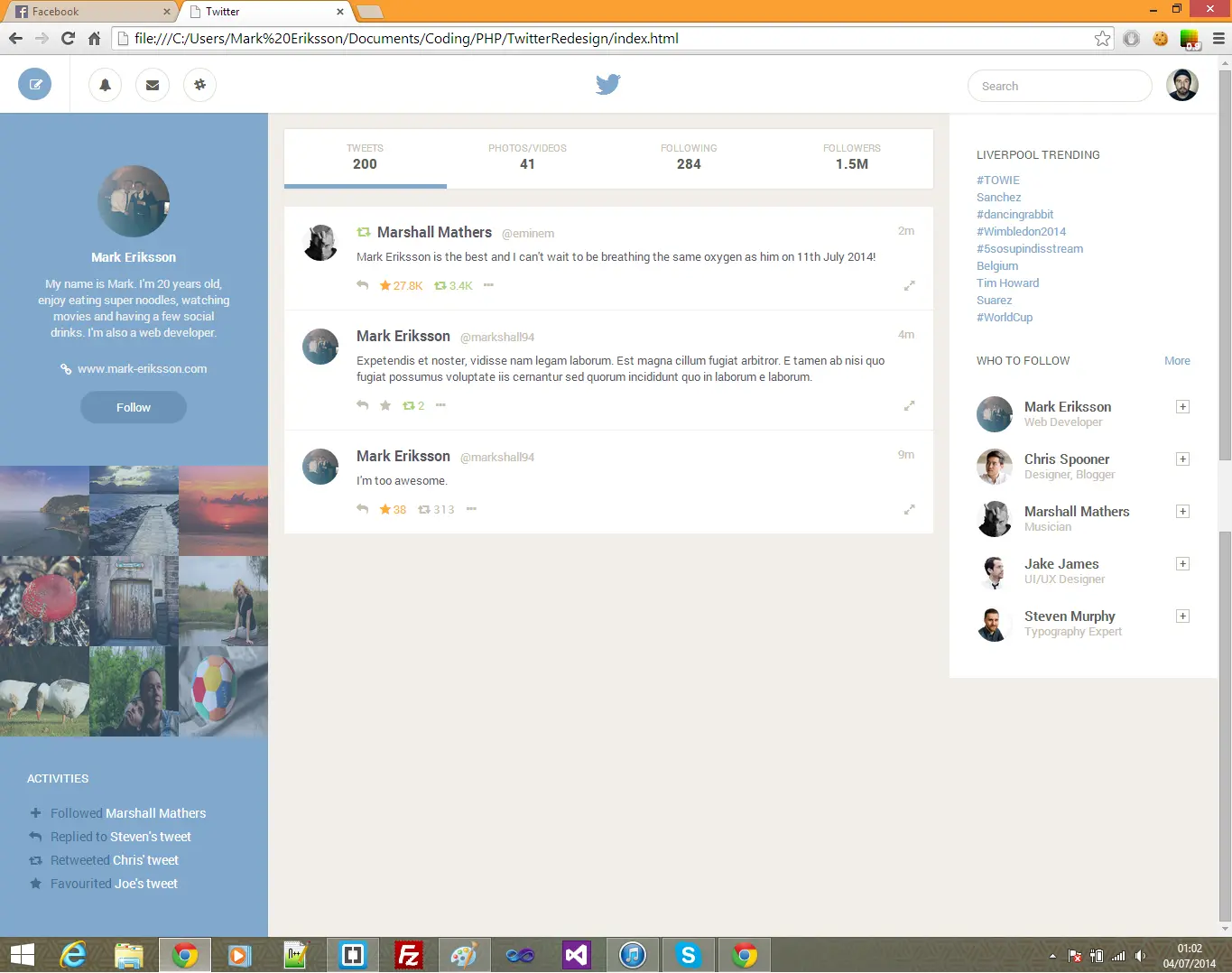 kSq2LOV - Twitter redesign - RaGEZONE Forums