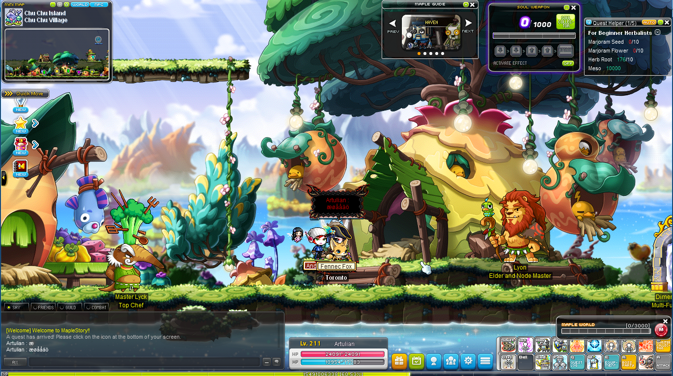 M8BFaP3 - special characters in MapleStory - RaGEZONE Forums
