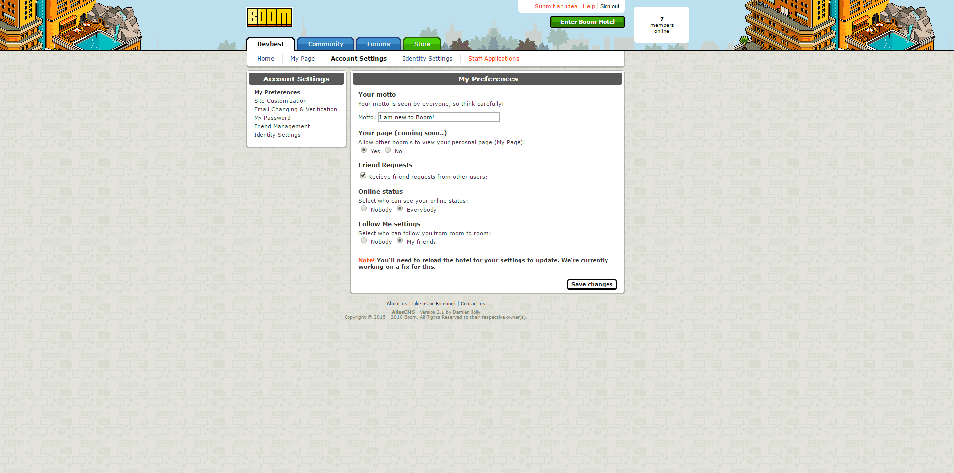 M9aabAl - uHabboCMS Release ~ Older Version ~ Forums ~ Avatar Selector ~ Custom CMS - RaGEZONE Forums