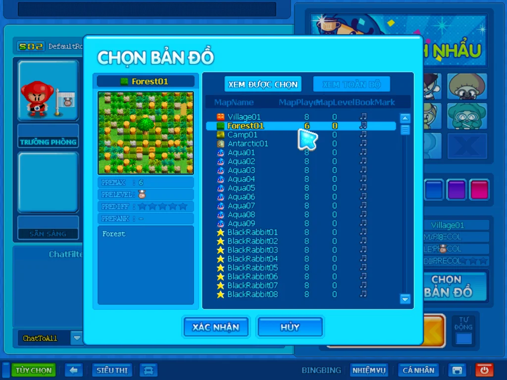 map_select_dialog - [Request] Crazy Arcade server offline - RaGEZONE Forums