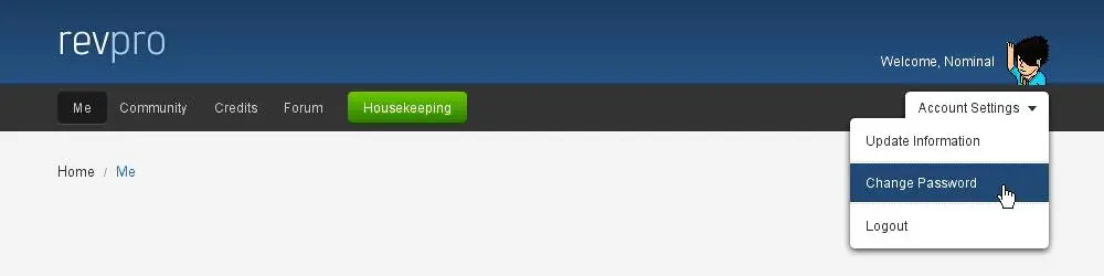 RevPro ~ A RevCMS style by Nominal. | RaGEZONE - MMO Development Forums